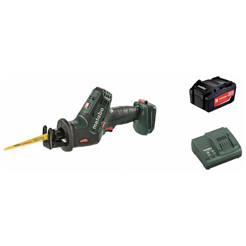 Пила сабельная аккумуляторная METABO SSE 18 LTX Compact 40Ач х1 2299000₽