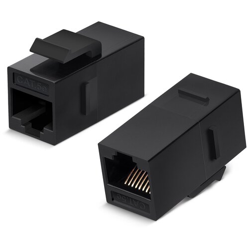 Проходной адаптер RJ45-RJ45 Cabeus CA-KJ-8p8c-C5e кат.5е