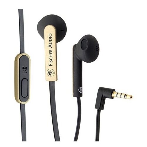 Наушники внутриканальные с микрофоном черныйзолото Fischer Audio FE-155-RC-Gold 118000₽