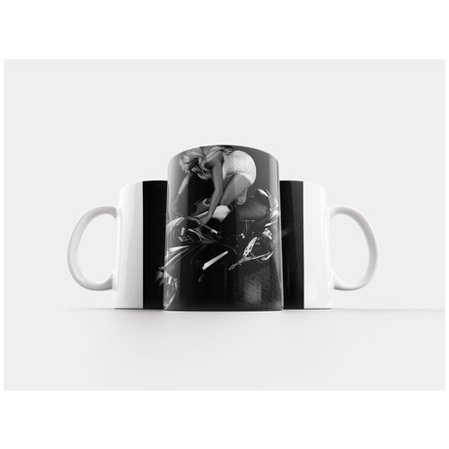 фото Кружка "аватар, мотоцикл, женщина" 320 мл lotsprints