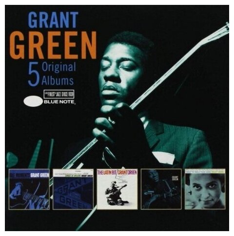 Компакт-диски, Blue Note, GRANT GREEN - 5 Original Albums (5CD)