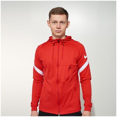 Толстовка Nike Strike21 FZ Hoodie CW5865-657, р-р M, Красный