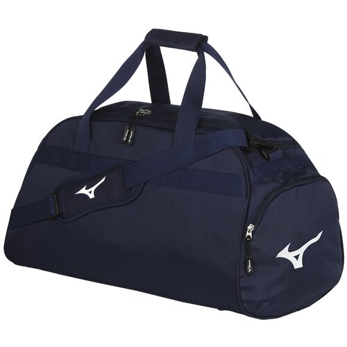 фото Сумка mizuno спортивная mizuno holdall medium 33ey8w09, -, темно-синий, полиэстер