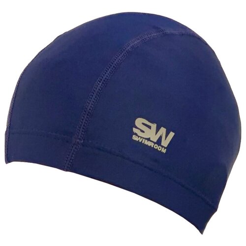 фото Тканевая шапочка для плавания swimroom "lycra sw", цвет темно-синий