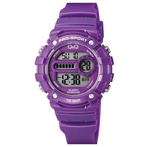 фото Наручные часы q&q наручные часы 0,2q&q m154-003, фиолетовый