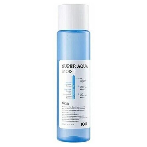 Тоник для лица глубоко увлажняющий Welcos IOU Super Aqua Moist Skin, 300 мл