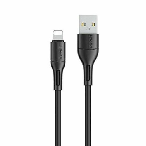 Кабель iPhone Lightning USAMS SJ500 U68 (2A/1m) черный горящие скидки usams usb to apple lightning 1 2m black