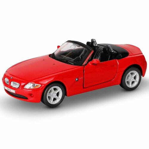 Машинка WELLY BMW Z4 (Convertible) Красный / модель машины 1:38 с пружинным механизмом