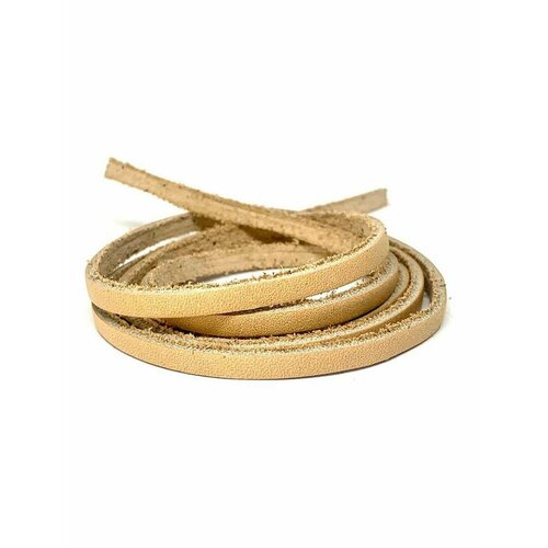 Шнур Вербица, длина 90 см, бежевый