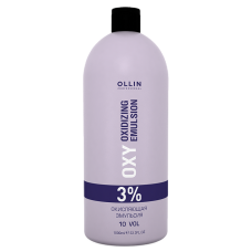 OLLIN, OXY, Окисляющая эмульсия 3% 10vol, 1000 мл белый