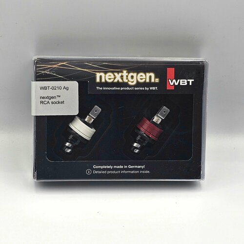 RCA разъемы WBT-0210 Ag