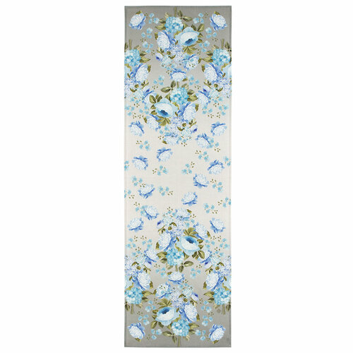 Дорожка настольная (льняная) Павловопосадские платки 11068 вид 1, 45х148 см