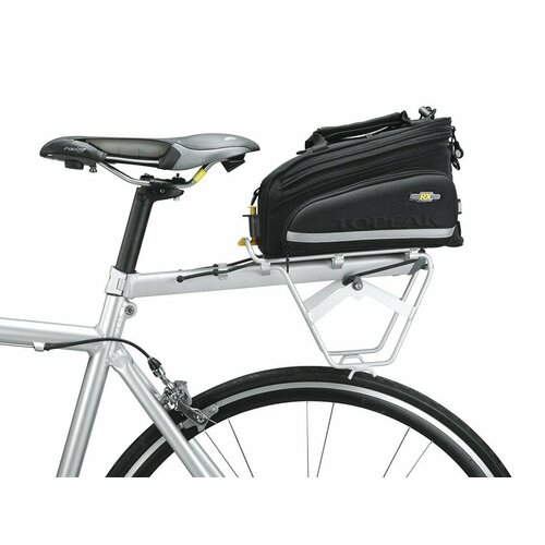 Багажник велосипедный TOPEAK RX BEAMRACK W/SIDE FRAME (E-TYPE), 28, для рам XS/S/M, на подседел ø25.4-31.8 mm, TA2401E