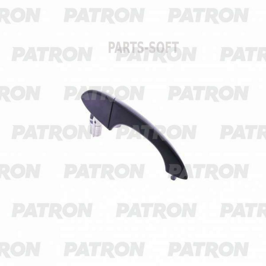 PATRON P20-0029R Ручка двери наружн передн=задн (прав) без отв для замка BMW: X5 E53 00-06 (текстурн черн)