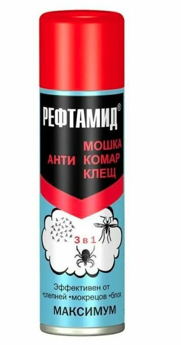 Рефтамид аэрозоль-репеллент от комаров и мошек 100 мл