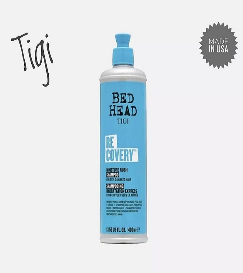 TIGI Шампунь увлажняющий для сухих и поврежденных волос / Bed Head Urban Anti+dotes Recovery 400 мл - фото №14