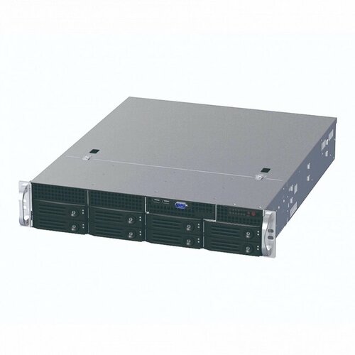 Корпус серверный 2U Ablecom CS-R25-07P 2U rackmount, ATX, Micro-ATX and Mini-ITX mb, 8x3.5'+1/2 trays, single 550W CRPS PSU / 21 depth chassis корпус ablecom серверный 2u 12 swap trays 12g backplane 800w crps 1 1 648mm depth