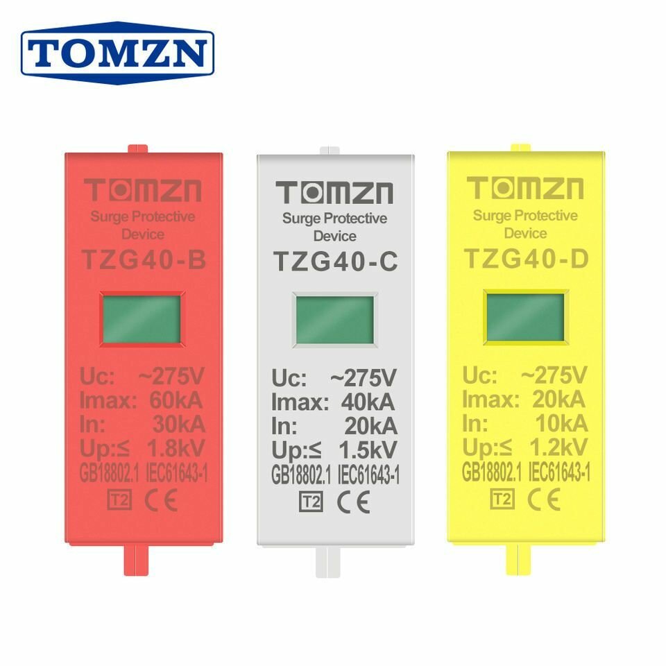 Сменный картридж для УЗИП TOMZN TZG40-B 30-60 кА 275 В