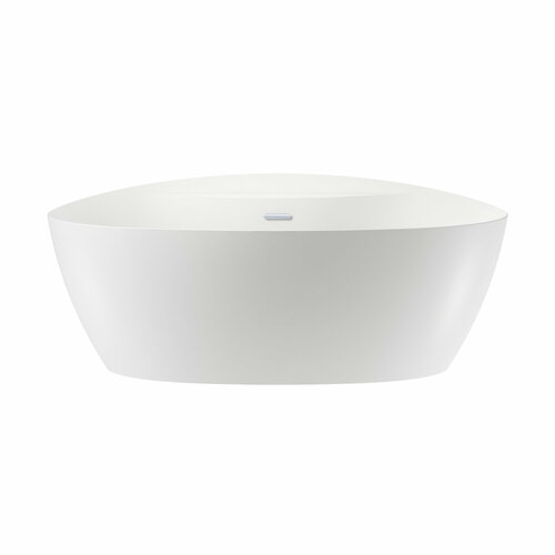Отдельностоящая ванна акриловая 175 х 85 см Wellsee Laster 236301001 в наборе 4 в 1: ванна белый глянец, ножки, экран, слив-перелив