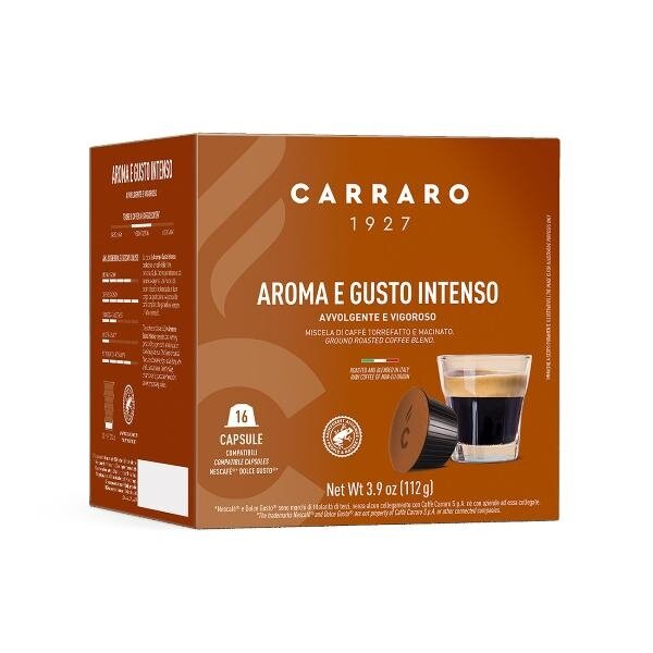 Кофе в капсулах Carraro Aroma Espresso 16шт - фото №2