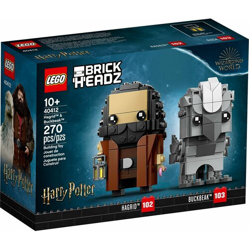 Конструктор LEGO BrickHeadz 40412 Хагрид и Клювокрыл