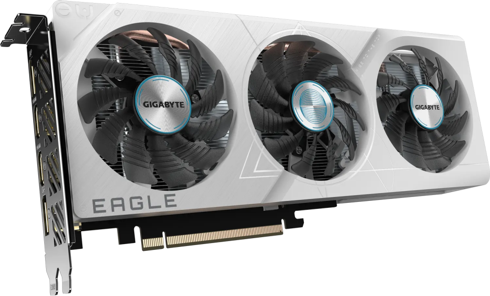 Видеокарта NVIDIA GeForce RTX 4060 Gigabyte Eagle ICE OC 8Gb (GV-N4060EAGLEOC ICE-8GD)