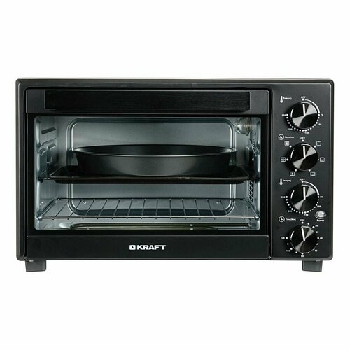 Жарочный шкаф Kraft KFC-MO 384 HRKBL черный 38л таймер конвекция вертел 879000₽