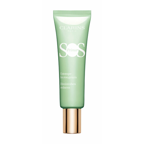 База под макияж для коррекции покраснений Clarins SOS Primer Green 30 мл .