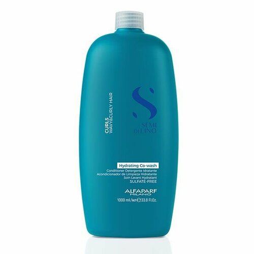 Alfaparf Milano SDL Curls Hydrating Co-Wash - Кондиционер очищающий для кудрявых и вьющихся волос 1000 мл спрей для кудрявых и вьющихся волос semi di lino curls reactivating spray 125мл