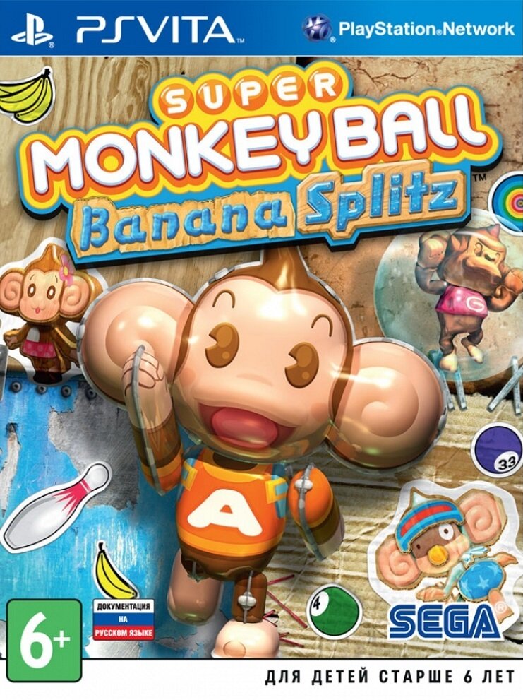 Super Monkey Ball: Banana Splitz (PS Vita)