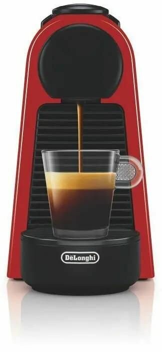 Капсульная кофеварка DeLonghi Nespresso Essenza EN85. R, 1310Вт, цвет: красный