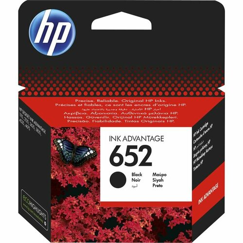 Картридж HP 652 F6V25AE черный оригинальный для HP HP DeskJet Ink Advantage 2135 3635 3835 4535 4675 1115 3054₽