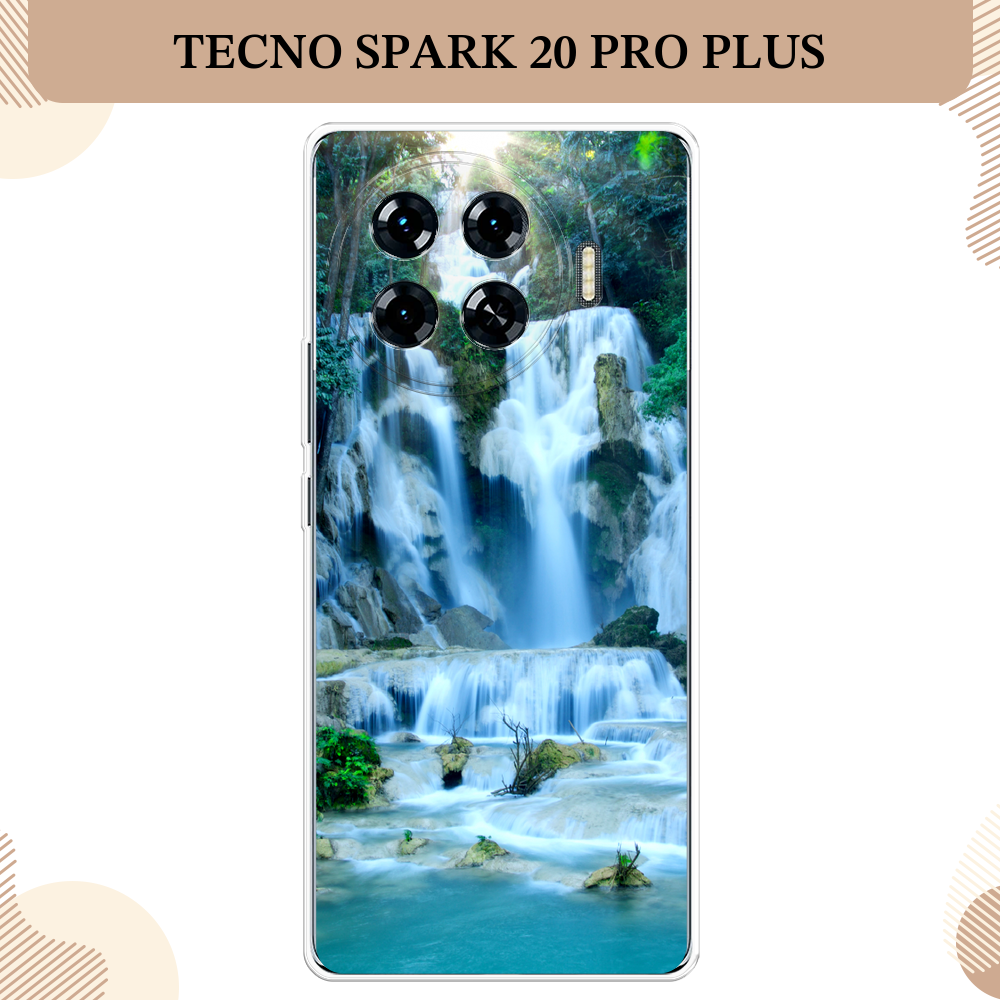 Силиконовый чехол "Sugar Sassy" на Tecno Spark 20 Pro Plus / Текно Спарк 20 Про Плюс прозрачный