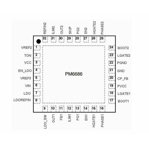 Микросхема PM6686TR