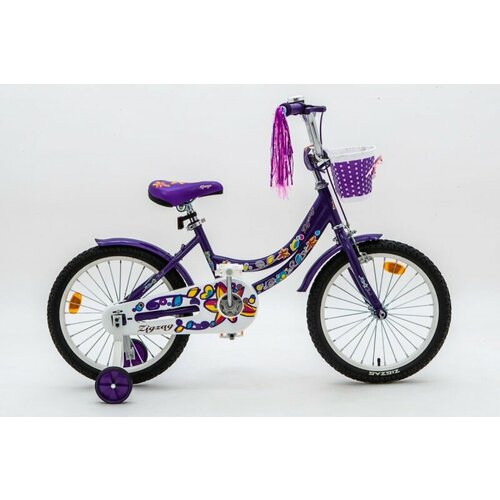Велосипед 18 ZIGZAG FORIS фиолетовый 2024 велосипед 18 zigzag foris малиновый 2024