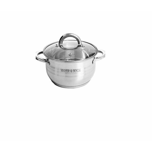 Кастрюля нерж 38 л дно 7- ми слойное 3544₽