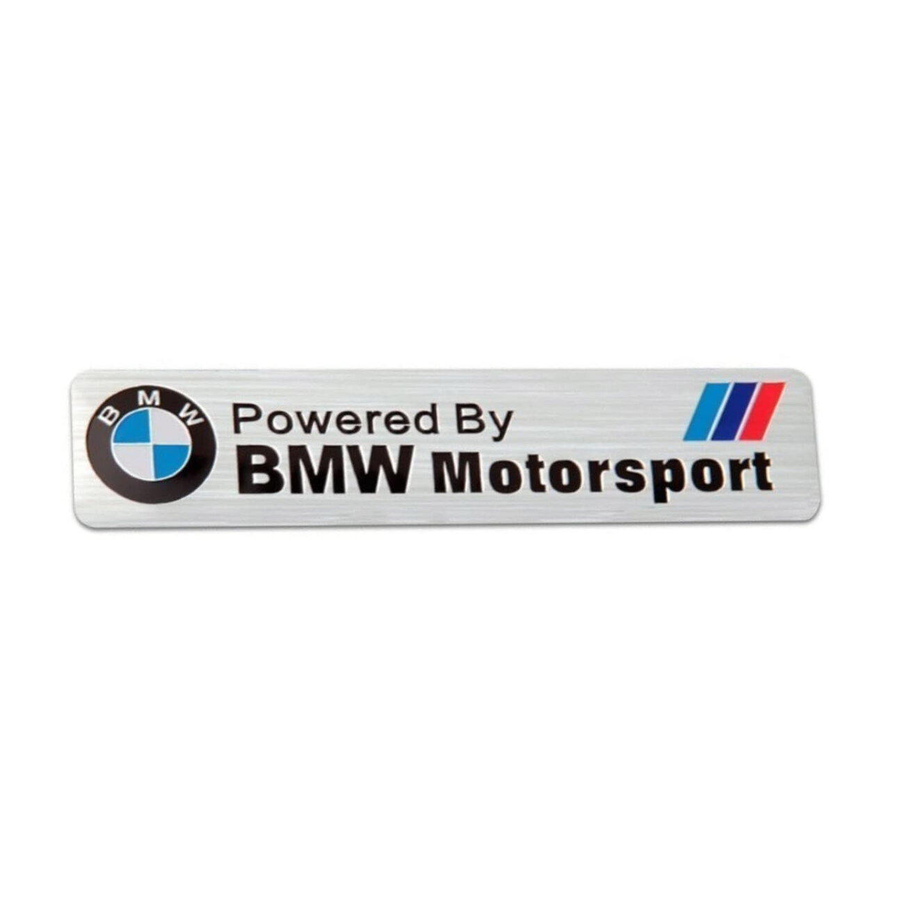 Табличка Powered by BMW Motosport №1