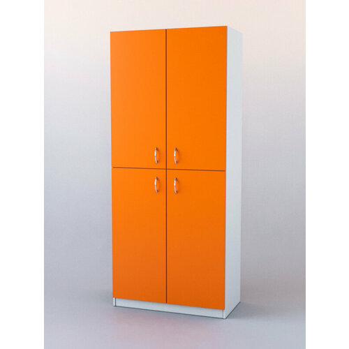 Шкаф для аптек 1 Белый Оранжевый 90 x 45 x 210 см 28828₽