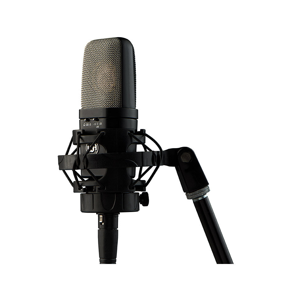 Микрофон проводной Warm Audio WA-14, разъем: XLR 3 pin (M), черный/серебристый - фото №13