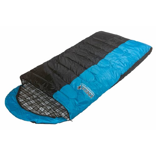 Спальный мешок INDI Vermont Plus R-zip от -15 C одеяло с подголовником фланель 19535X85 см 5053₽