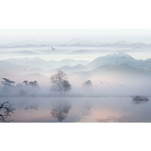 Фотообои флизелиновые на стену 3д GrandPik 10202, 420х260 см(ШхВ) 