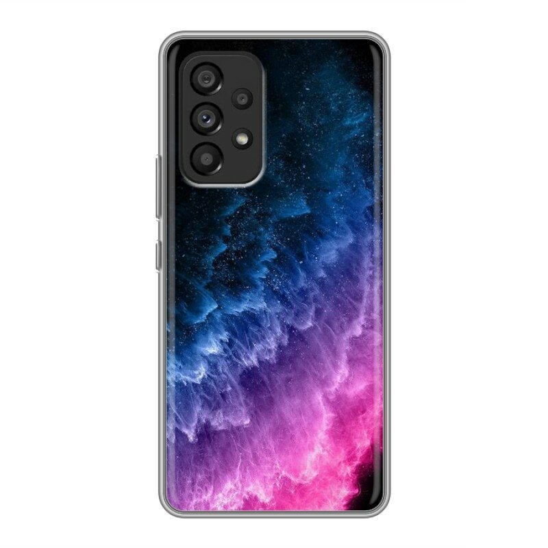 Дизайнерский силиконовый чехол для Самсунг Галакси А73 5G / Samsung Galaxy A73 5G Космос