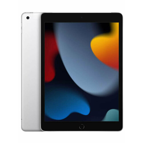 APPLE iPad 10.2 (2021) Wi-Fi + Cellular 64Gb Silver планшет apple ipad 10 9 2022 wi fi cellular 64gb silver mq6j3