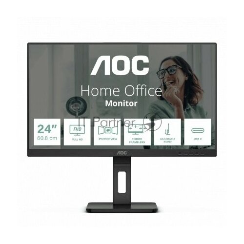 Монитор AOC 238 24P3CV черный IPS LED 169 HDMI MM матовая HAS Piv 300cd 178гр178гр 1920x1080 75 3199500₽