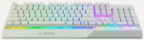 Изображение товара Клавиатура MSI Vigor GK30 белый USB for gamer LED