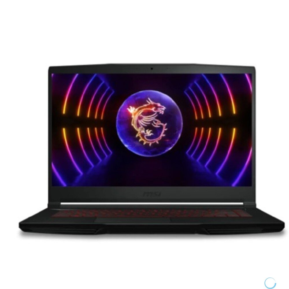 MSI GF63 Thin 12UC-1094XRU Игровой ноутбук 15.6", Intel Core i5-12450H, RAM 8 ГБ, SSD 512 ГБ, NVIDIA GeForce RTX 3050 для ноутбуков (4 Гб), Windows 11 Pro + Office 2021, (9S7-16R821-1094), черный, Русская раскладка