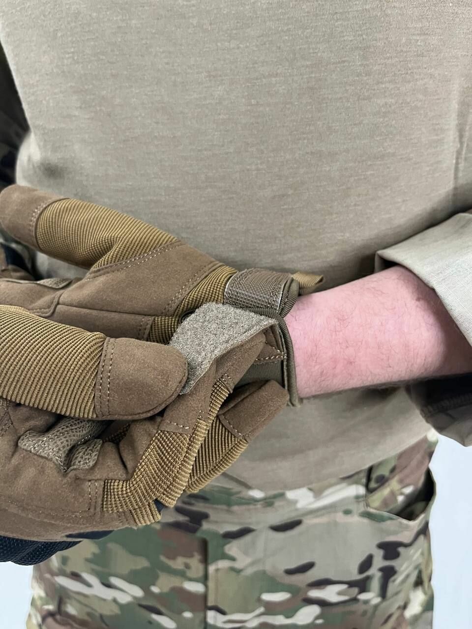 Перчатки мужские TACTICAL Песок — фото 1