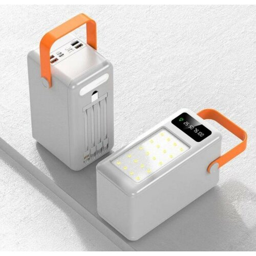 Внешний аккумулятор Power Bank 120000mAh LED-подсветка черный 8031₽