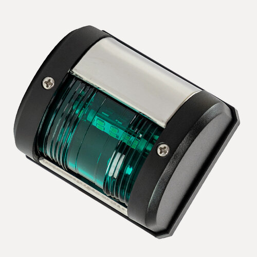 Изображение товара Огонь ходовой (бортовой) AAA, накладной, пластик, лампа накаливания, зелёный