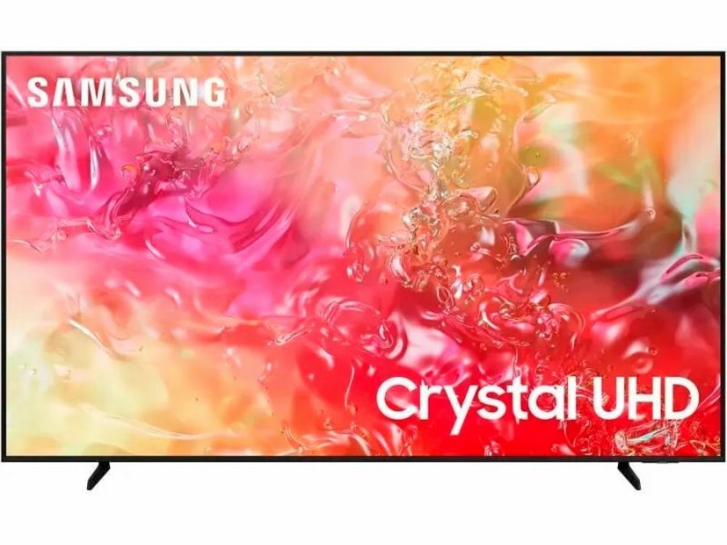 Телевизор Samsung UE43DU7100UXRU 2024 (4K UHD 3840x2160 Smart TV) черный (EAC)
